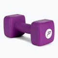 Neoprenová činka 10 kg Pure2Improve fialová P2I201460