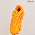 Dětské kopačky PUMA Ultra Play FG/AG Jr sunset glow/puma black/sun stream 9