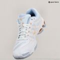 Dámské volejbalové boty  Mizuno Wave Voltage white/peach parfait/halogen blue 9