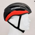 Cyklistická přilba Giro Isode II matte black/red 10