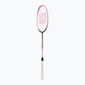Badmintonová raketa Wilson Fierce 270 pink/white 3