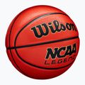 Basketbalový míč Wilson NCAA Legend orange/black velikost  6 2