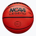 Basketbalový míč Wilson NCAA Legend orange/black velikost  6 6