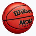 Basketbalový míč Wilson NCAA Legend orange/black velikost  5 2