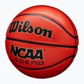 Basketbalový míč Wilson NCAA Legend orange/black velikost 7 3