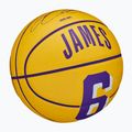 Wilson NBA Player Icon Mini Lebron basketbal WZ4007201XB3 velikost 3 2