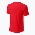 Pánské tenisové tričko Wilson Script Eco Cotton Tee wilson red 2