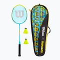 Dětská badmintonová sada Wilson Minions 2.0 black/yellow