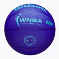 Basketbalový míč  Wilson WNBA DRV blue/turquoise velikost 6 5