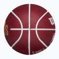 Basketbalový míč Wilson NBA Team Dribbler Cleveland Cavaliers brown velikost 7 3