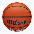 Basketbalový míč  Wilson NBA JR Fam Logo Authentic Outdoor brown velikost 6 4