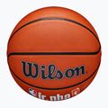 Basketbalový míč  Wilson NBA JR Fam Logo Authentic Outdoor brown velikost 7 4