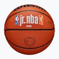 Dětský basketbalový míč   Wilson NBA JR Fam Logo Authentic Outdoor brown velikost 5 5