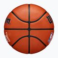 Dětský basketbalový míč   Wilson NBA JR Fam Logo Authentic Outdoor brown velikost 5 6