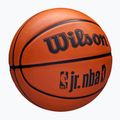 Dětský basketbalový míč   Wilson NBA JR Drv Fam Logo brown velikost 5 2