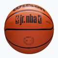 Dětský basketbalový míč   Wilson NBA JR Drv Fam Logo brown velikost 5 5