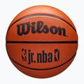 Dětský basketbalový míč   Wilson NBA JR Drv Fam Logo brown velikost 4