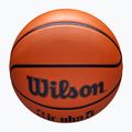 Dětský basketbalový míč   Wilson NBA JR Drv Fam Logo brown velikost 4 4