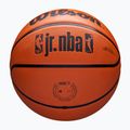 Dětský basketbalový míč   Wilson NBA JR Drv Fam Logo brown velikost 4 5