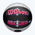 Basketbalový míč  Wilson NBA Jam Indoor Outdoor black/grey velikost 7