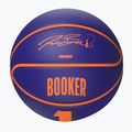 Dětský basketbalový míč   Wilson NBA Player Icon Mini Booker navy velikost 3 4