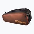Wilson Super Tour 15Pk Pro Staff Tenisový bag V14.0 hnědý WR8021901001 2