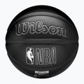 Basketbalový míč Wilson NBA Team Premiere Miami Heat black velikost  7 7