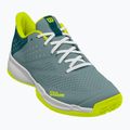 Pánské tenisové boty Wilson Kaos Stroke 2.0 stormy sea/deep teal/safety yellow 8