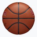 Basketbalový míč Wilson NBA Team Alliance Miami Heat brown velikost  7 4