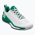 Pánské tenisové boty  Wilson Rush Pro 4.5 Clay white/ bosphorus/ black 8