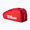 Tenisová taška Wilson Super Tour Red 6PK red 2