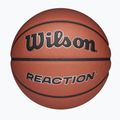 Basketbalový míč Wilson Reaction Pro brown/silver velikost 7