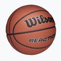 Basketbalový míč Wilson Reaction Pro brown/silver velikost 7 2