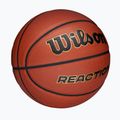 Basketbalový míč Wilson Reaction Pro brown/gold velikost 7 2