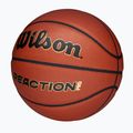 Basketbalový míč Wilson Reaction Pro brown/gold velikost 7 3