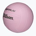Volejbalový míč Wilson Soft Play pink velikost 5 3