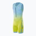 Pánská triatlonová kombinéza Synergy Elite Sleeveless Trisuit mint/yellow