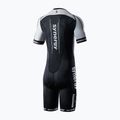 Pánská triatlonová kombinéza Synergy Elite Short Sleeve Trisuit salt & pepper 2