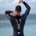 Pánská triatlonová neoprenová kombinéza Synergy Adrenaline Full Sleeve 5 mm black/red 5