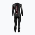 Dámská triatlonová neoprenová kombinéza Synergy Adrenaline Full Sleeve 5 mm black/red 2