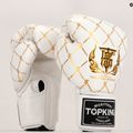 Boxerské rukavice Top King Boxing Chain bílé/zlaté 6