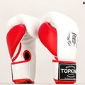 Boxerské rukavice Top King Boxing Reborn bílé/červené 6