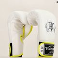 Boxerské rukavice Top King Boxing Reborn bílé/žluté 6