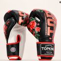 Boxerské rukavice Top King Rose white/black 6