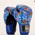 Boxerské rukavice Top King Boxing Wild Tiger black/blue 7