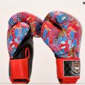 Boxerské rukavice Top King Boxing Wild Tiger černé/červené 6