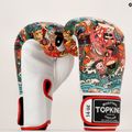 Boxerské rukavice Top King Boxing Culture white/red TKBGCT-SL-1C1 8