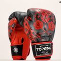 Boxerské rukavice Top King Boxing Dragon red/black 6
