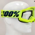 Cyklistické brýle  100% Accuri 2 fluo/yellow/clear 7
