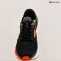 Pánské běžecké boty Brooks Ghost 16 wide fit black/mandarin red/green 9
